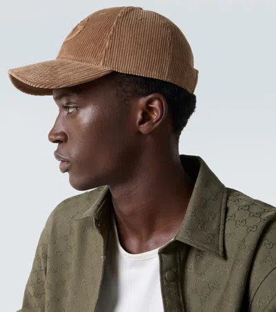 DOUBLE G棉质灯芯绒棒球帽