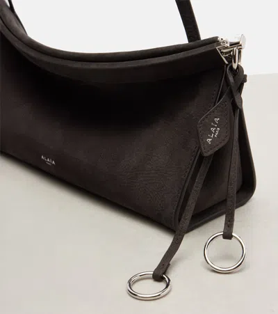 Alaïa Alaia Goatleather Shoulder Bag In Black