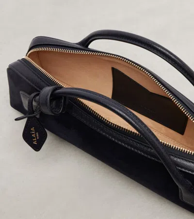 Alaïa Womens Noir Le Teckel Small Leather Shoulder Bag In Brown