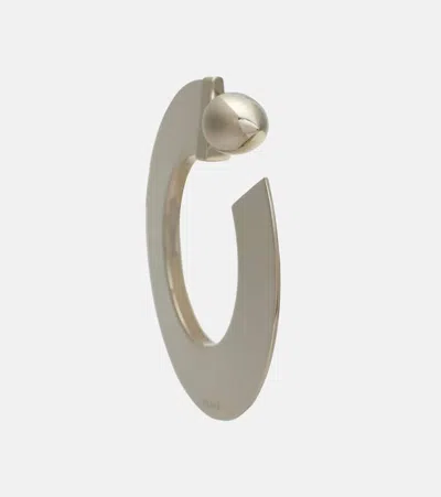 Alaïa Silver-tone Hoop Earrings In Gold