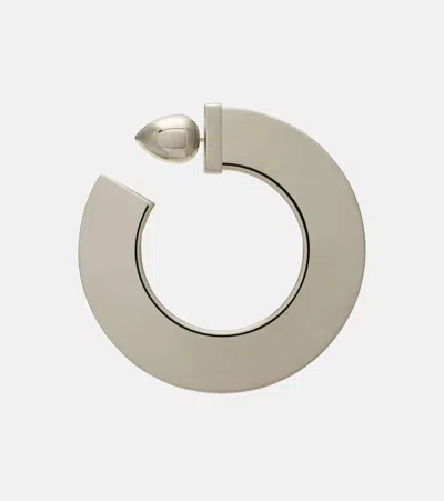 Alaïa Silver-tone Hoop Earrings In Gold