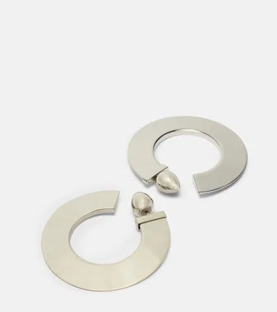 Alaïa Silver-tone Hoop Earrings In Gold