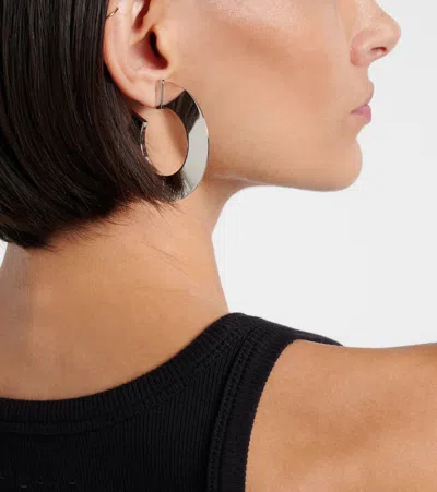 Alaïa Silver-tone Hoop Earrings In Gold