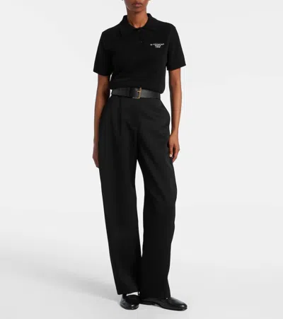 羊毛与羊绒POLO衫式毛衣