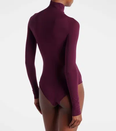Alaïa Second Skin Bodysuit In Pink