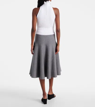 Alaïa Alaia Women Viscose Halter Top In White