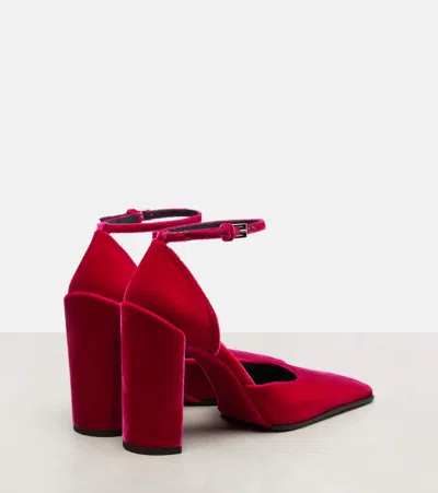 Alaïa Square-toed High Heels In Red