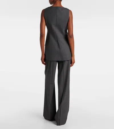 Rohe Róhe Wool Vest In Gold