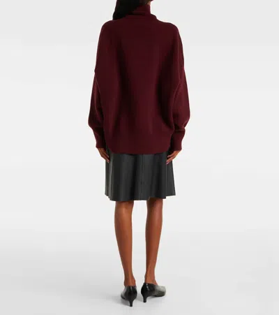 羊毛混纺高领毛衣