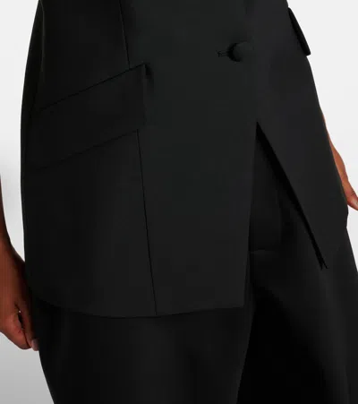 Rohe Button-front Vest In Black