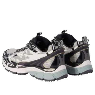 Off-white Sneakers With Detachable Zip Tie And Mesh In Multi