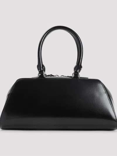Givenchy Women Antigona East West Small Leather Shoulder Bag In Black