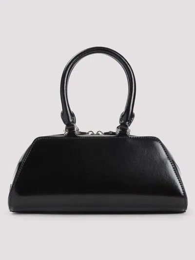 Givenchy Women Antigona East West Small Leather Shoulder Bag In Black