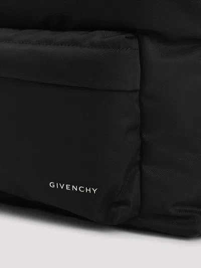 Givenchy Shoulder Straps Backpacks Top Handle Front Zip In Black