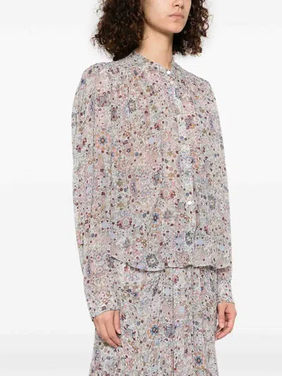 Isabel Marant Étoile Isabel Marant Etoile Grey Viscose Shirt In Multi