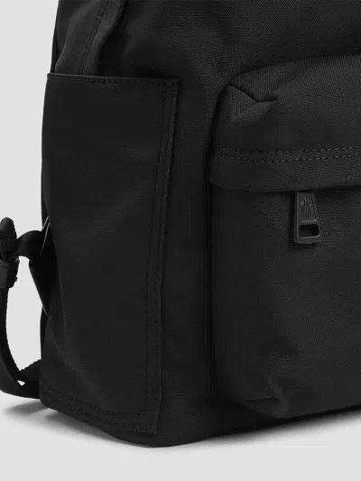Moncler New Pierrick Fabric Backpack Featuring Pockets In Black