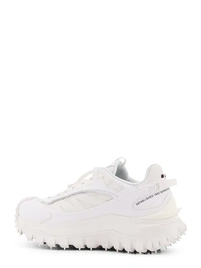 Moncler Waterproof Trailgrip Gtx Sneakers With Carbon Fiber In White