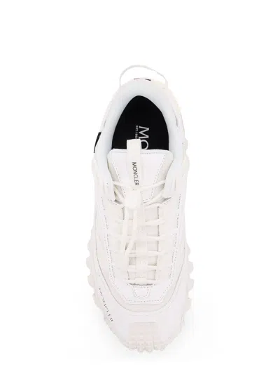 Moncler Waterproof Trailgrip Gtx Sneakers With Carbon Fiber In White