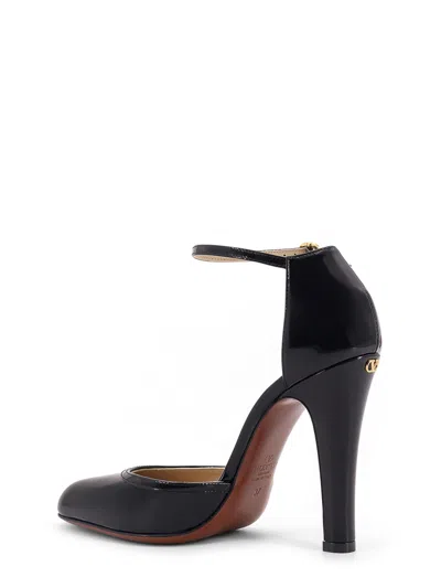Valentino Garavani Hi Dolly Black Patent Leather Pumps