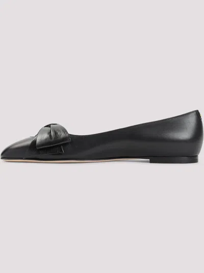 Valentino Bowow Ballerina Flats In Black