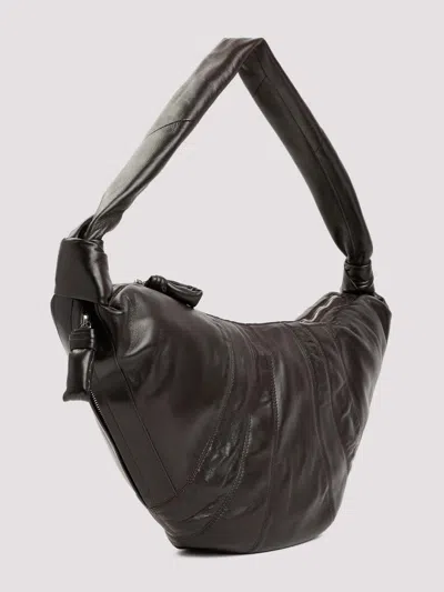 Lemaire Bag "croissant" Large In Brown