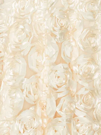 Rotate Birger Christensen Rotate Skirt With Roses In Neutral