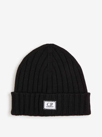 C.p. Company C. P. Company Man Hat Navy Size Onesize Wool In Black