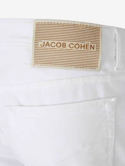 Jacob Cohen Button-fly Jeans In White