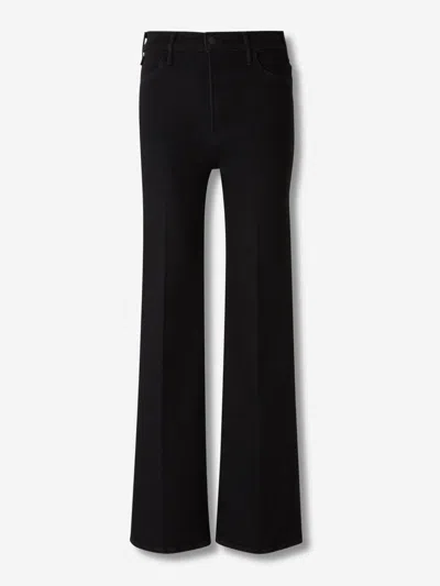 Mother Straight Jeans In Black