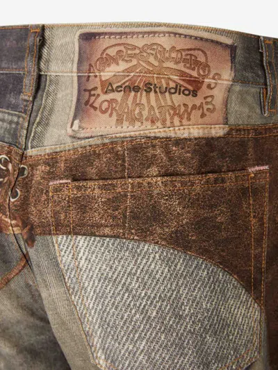 Acne Studios Trousers In Brown