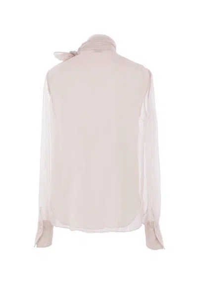 Brunello Cucinelli Shirts In Neutral