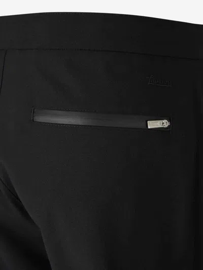 Laminar Zip-pocket Trousers In Black