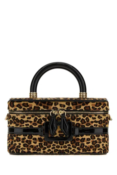 Roger Vivier Belle Vivier Vanity Mini Handbag In Black