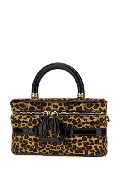 Roger Vivier Belle Vivier Vanity Mini Handbag In Black