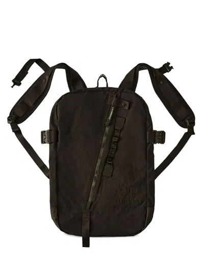 C.p. Company Accessories Travel Bag In Plain Paper Touch Bags In Black