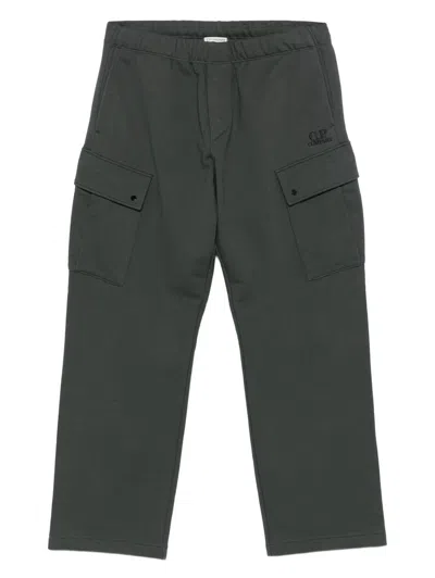 C.p. Company Sweatpants Cargo Pant In Diagonal Raised Fleece Clothing In Gray
