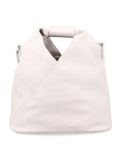 Mm6 Maison Margiela Japanese Crossbody Bag In White