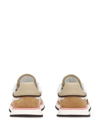 Dolce & Gabbana White Calf Leather Sneakers. Brown Calf Leather Sneakers In Brown