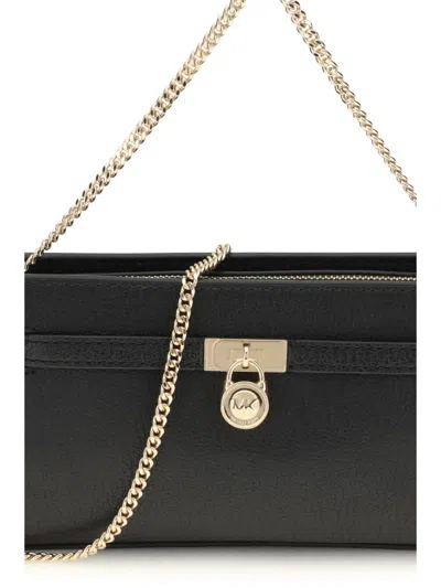 Michael Kors Hamilton Shoulder Bag In Black