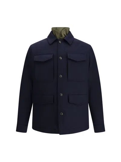 Valstar Button-fastening Flap-pocket Jacket In Blue