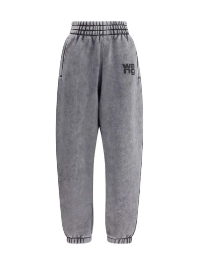 Alexander Wang Women Essential Terry Classic Sweatpant Puff P In Gray