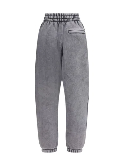 Alexander Wang Women Essential Terry Classic Sweatpant Puff P In Gray