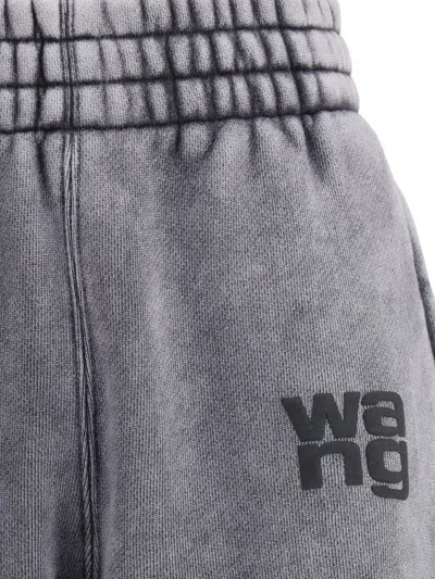 Alexander Wang Women Essential Terry Classic Sweatpant Puff P In Gray
