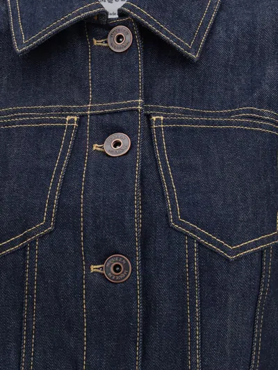 Alexander Mcqueen Stylish Jackets With Unique Design Features In Blue
