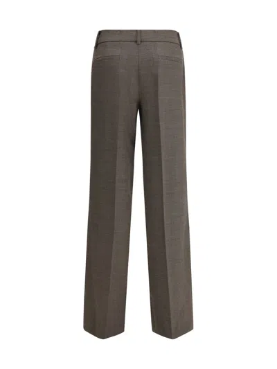 P.a.r.o.s.h P. A.r. O.s. H. Powo Palazzo Trousers In Taupe In Brown