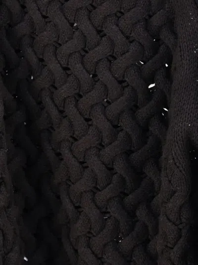 P.a.r.o.s.h P. A.r. O.s. H. Knitted Wool Sweater In Brown