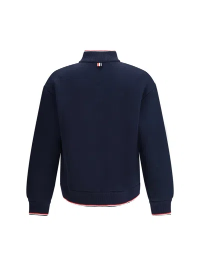 Thom Browne Jackets In Blue