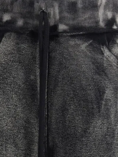 R13 Cropped Pleated Sweatpant In Black