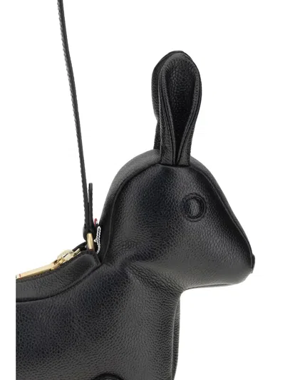 Thom Browne Shoulder Bags In Black