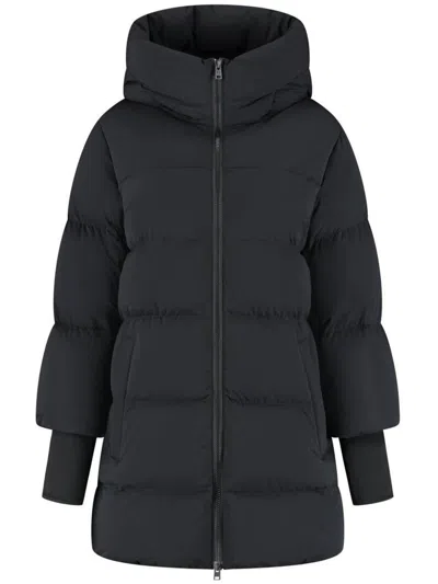 Woolrich Cloud Madison Coat Clothing In Black